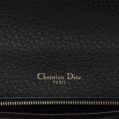 Christian Dior Grained Calfskin Medium Diorama Flap Bag Black 6 of 10