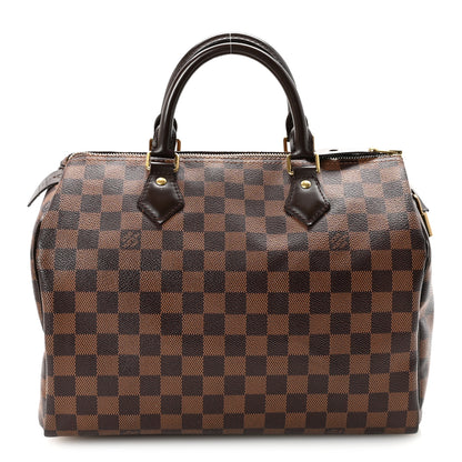 Louis Vuitton Damier Ebene Speedy 30 1 of 10