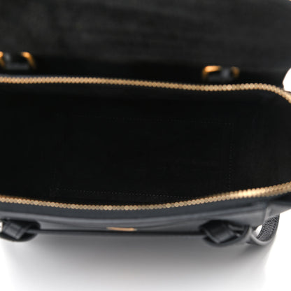 Celine Grained Calfskin Nano Belt Bag Black 5 of 8