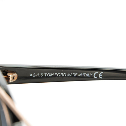 Tom Ford Joan Sunglasses TF383 Black Gold 6 of 7