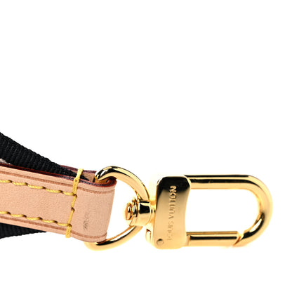 Louis Vuitton Jacquard Speedy Bandouliere 20 Shoulder Strap Black 4 of 5