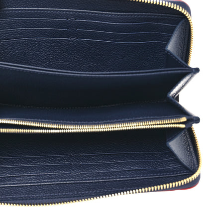 Louis Vuitton Empreinte Zippy Wallet Marine Rouge 5 of 7