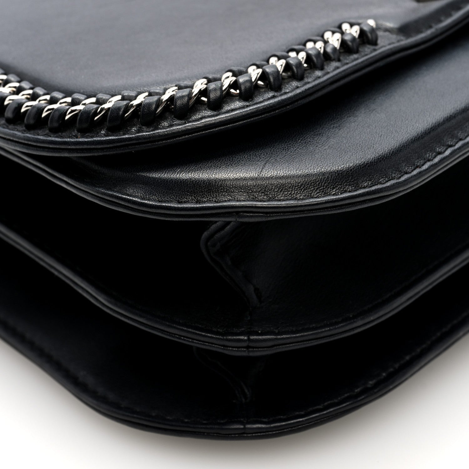 Chanel Calfskin Braided Small Chic Flap Black 9 of 10