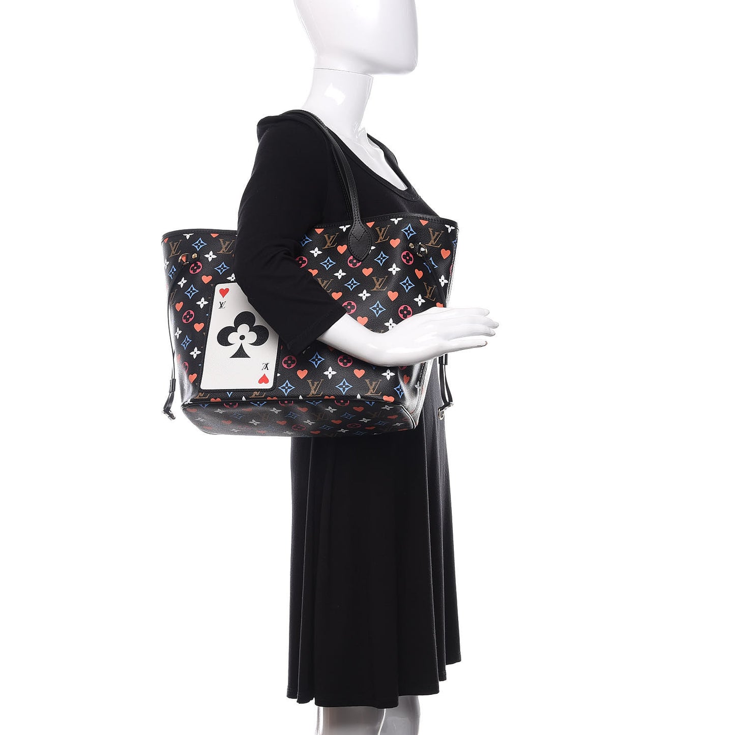 Game On Neverfull MM Black