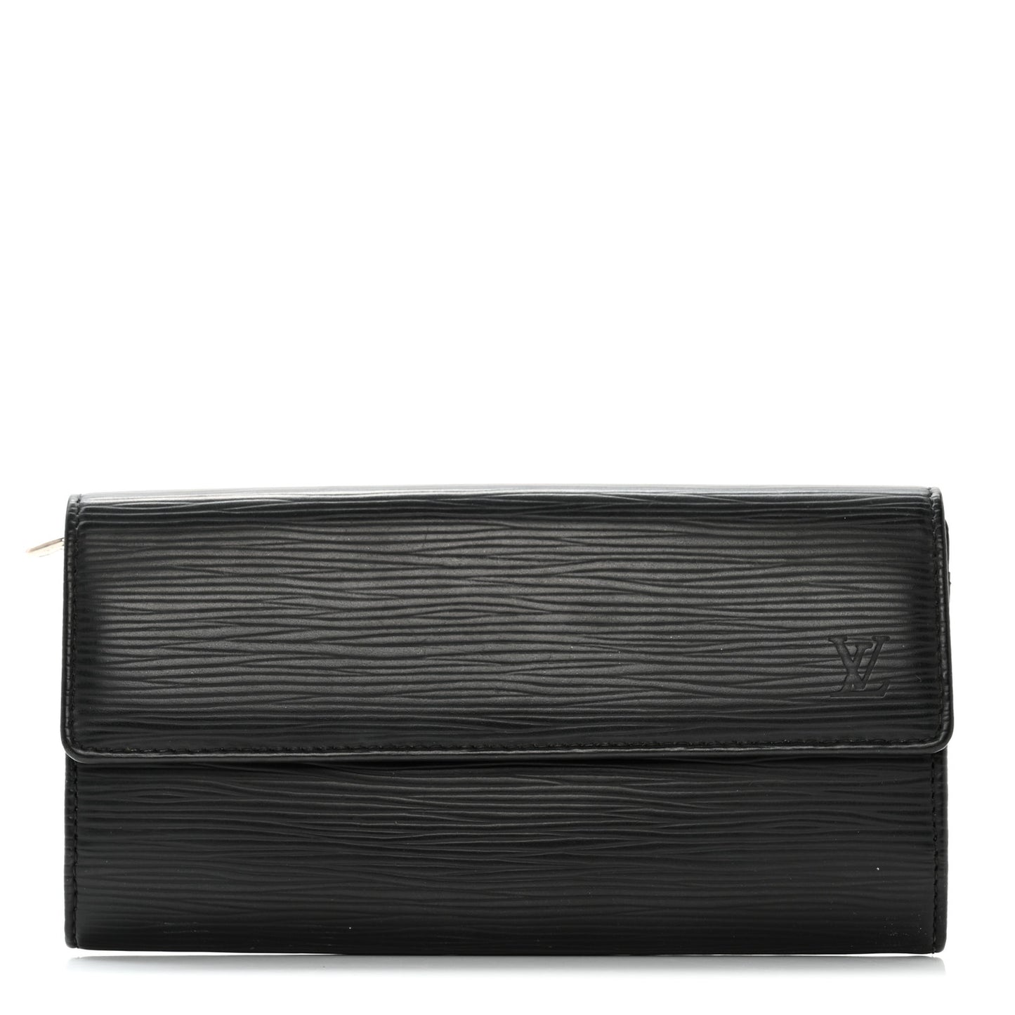 Epi Porte Tresor International Wallet Black
