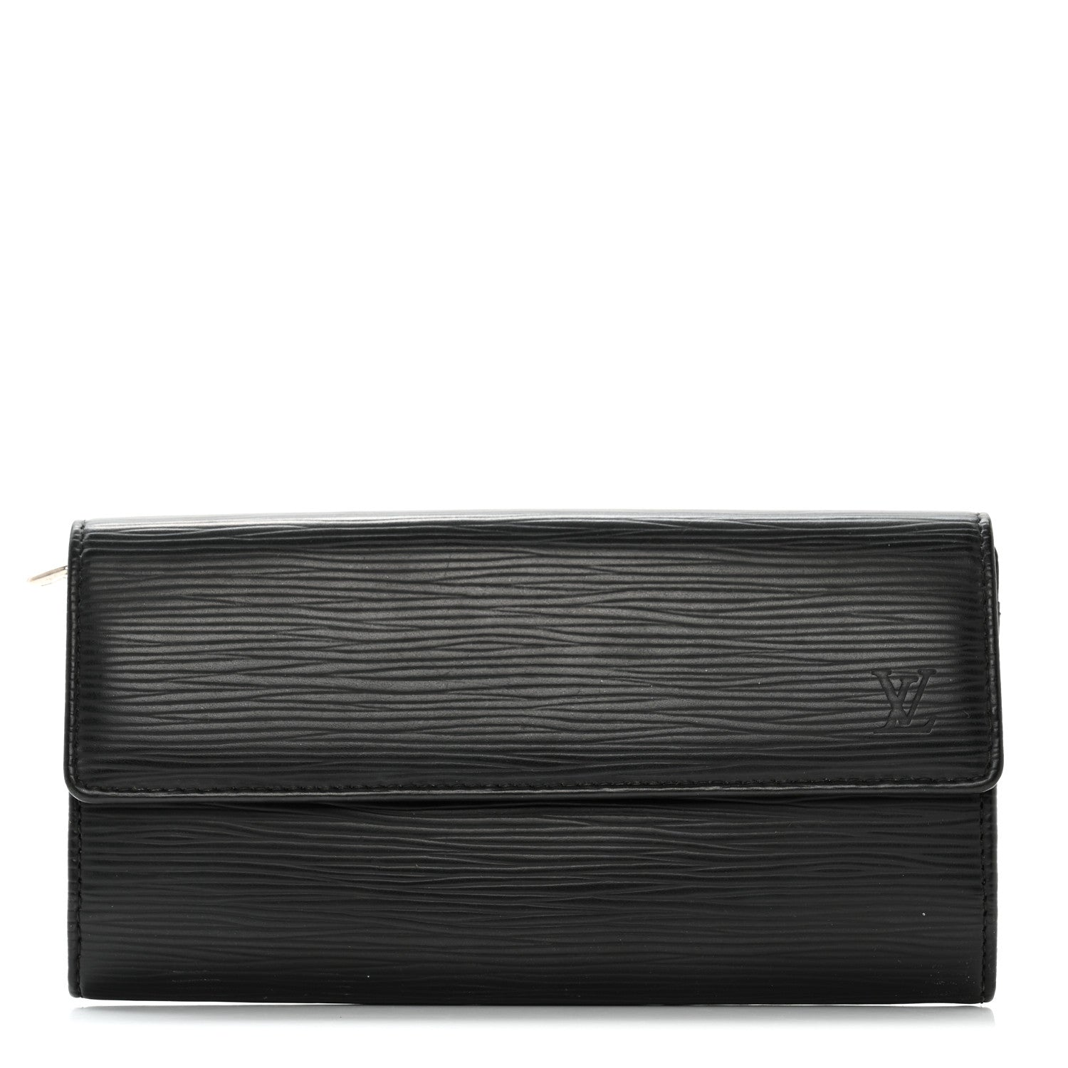 Louis Vuitton Epi Porte Tresor International Wallet Black 1 of 10