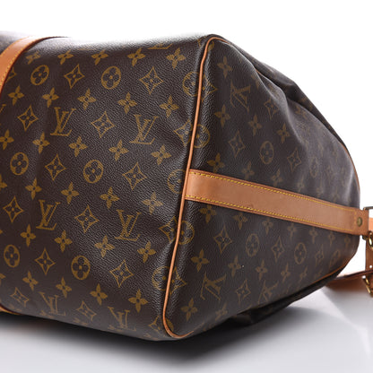 Louis Vuitton Monogram Keepall Bandouliere 55 9 of 15