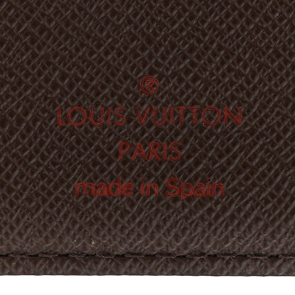 Louis Vuitton Damier Ebene French Purse Wallet 7 of 8