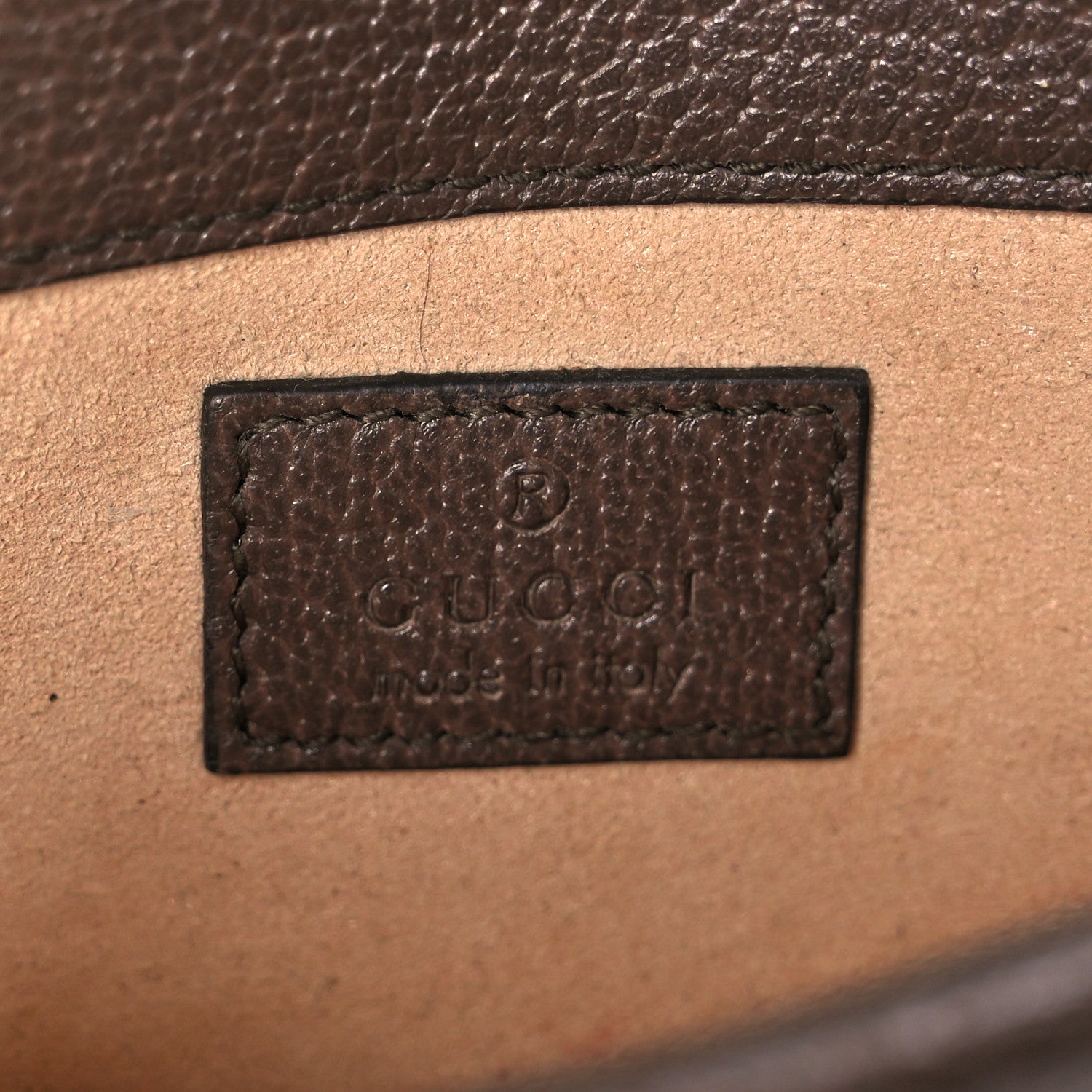 Gucci Monogram Jumbo GG Textured Dollar Calfskin Super Mini Dionysus Shoulder Bag Camel Ebony New Acero 6 of 10