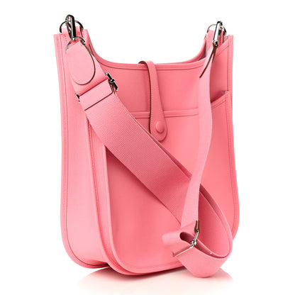 Hermes Epsom Evelyne III PM Rose Confetti 3 of 10