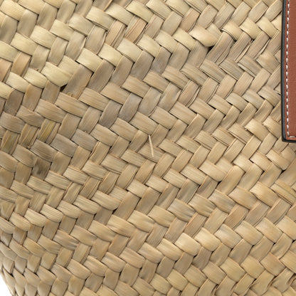 Loewe Raffia Large Basket Tote Bag Natural Tan 10 of 10