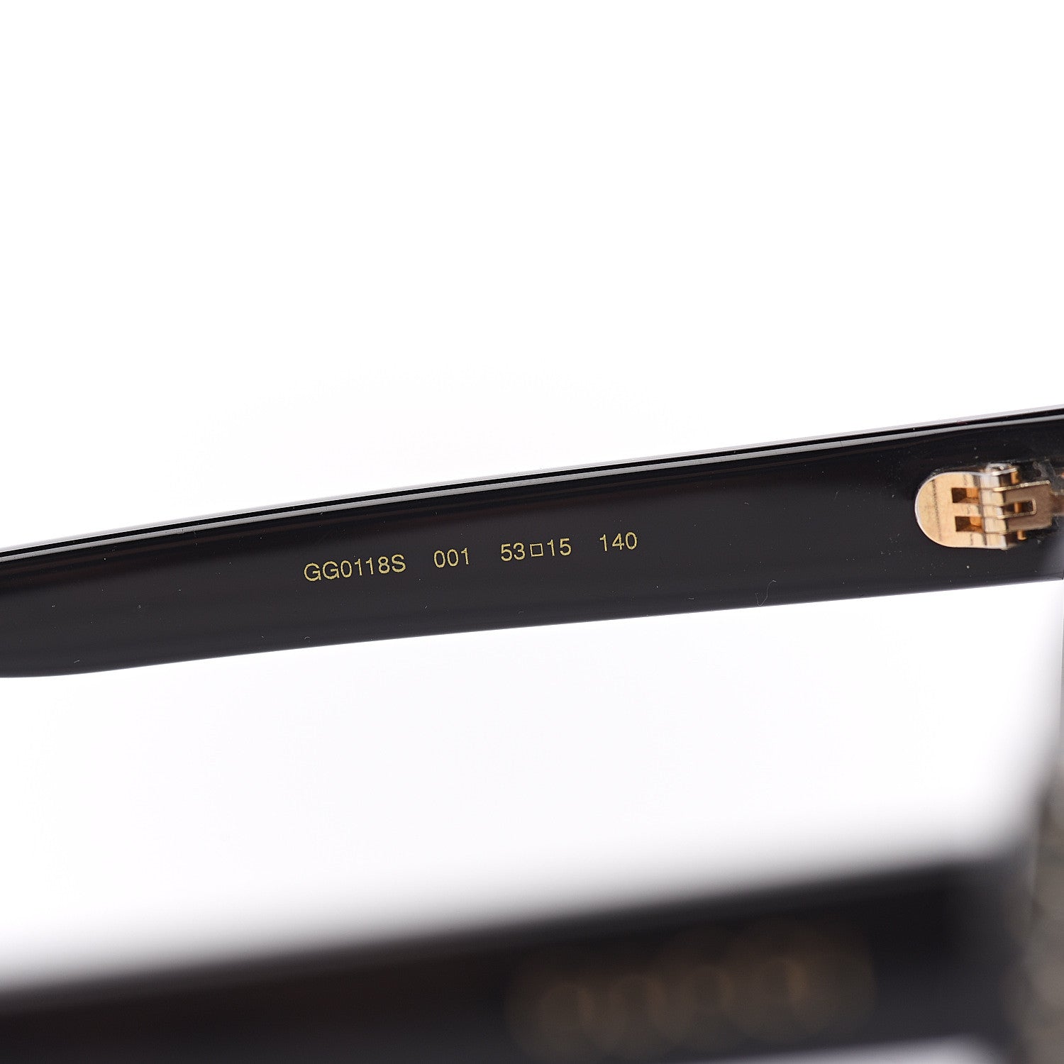 Gucci Crystal Cat Eye GG0118S Sunglasses Black 5 of 7