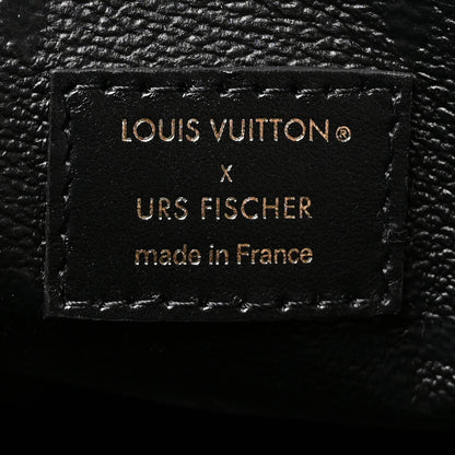Louis Vuitton X UF Tufted Monogram Keepall Bandouliere 45 Black Red 5 of 9
