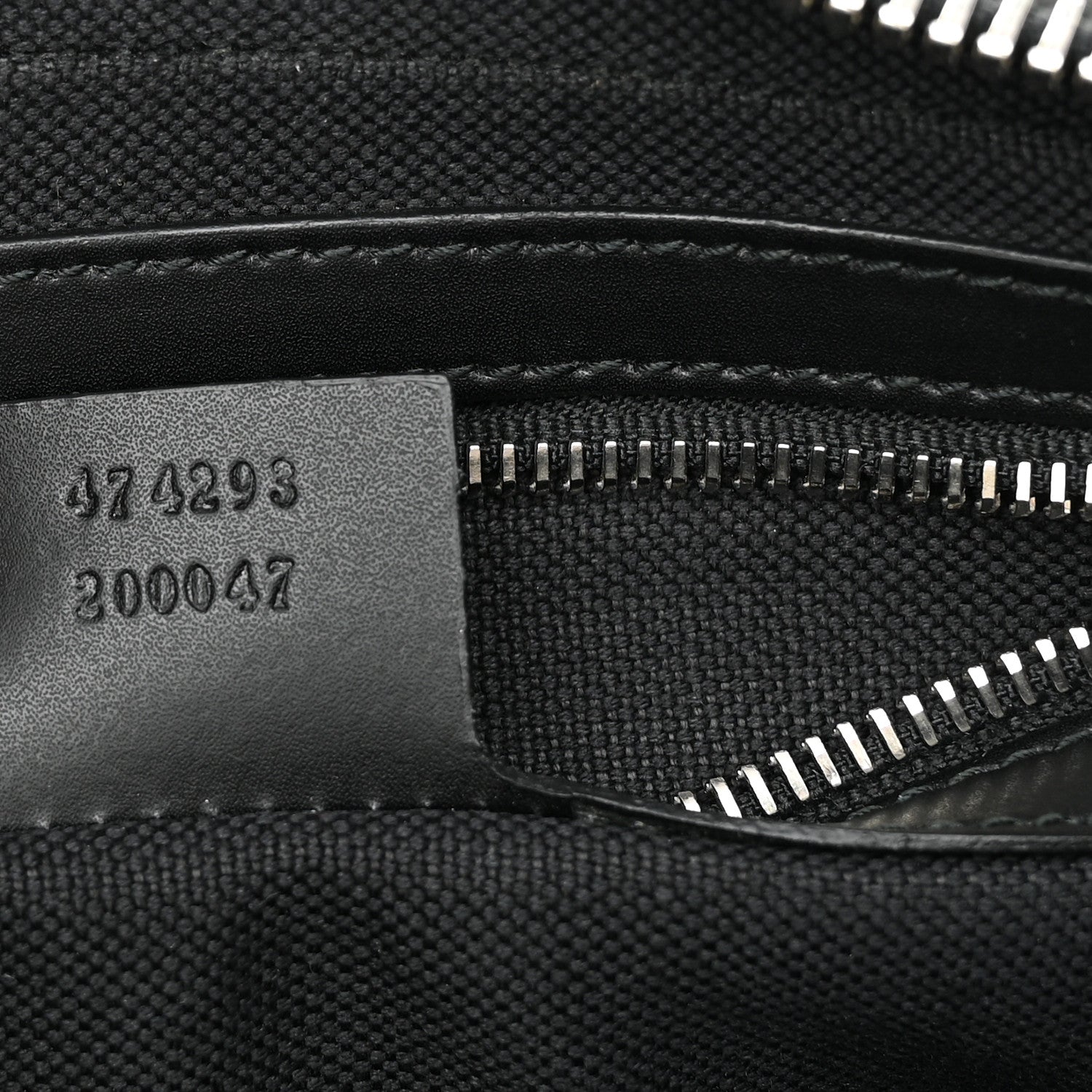 Gucci Soft GG Supreme Monogram Web Belt Bag Black Grey 7 of 10