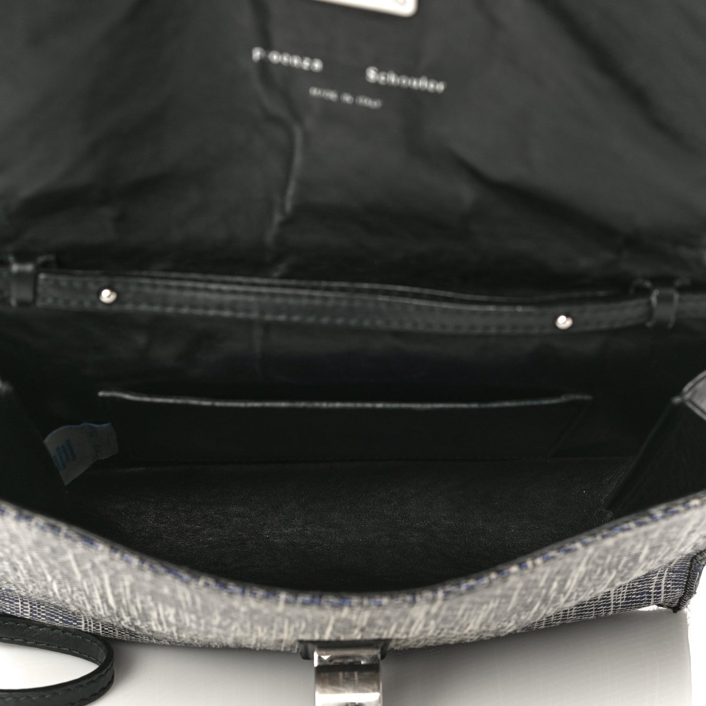 Calfskin Woven Small Lunch Bag Multicolor