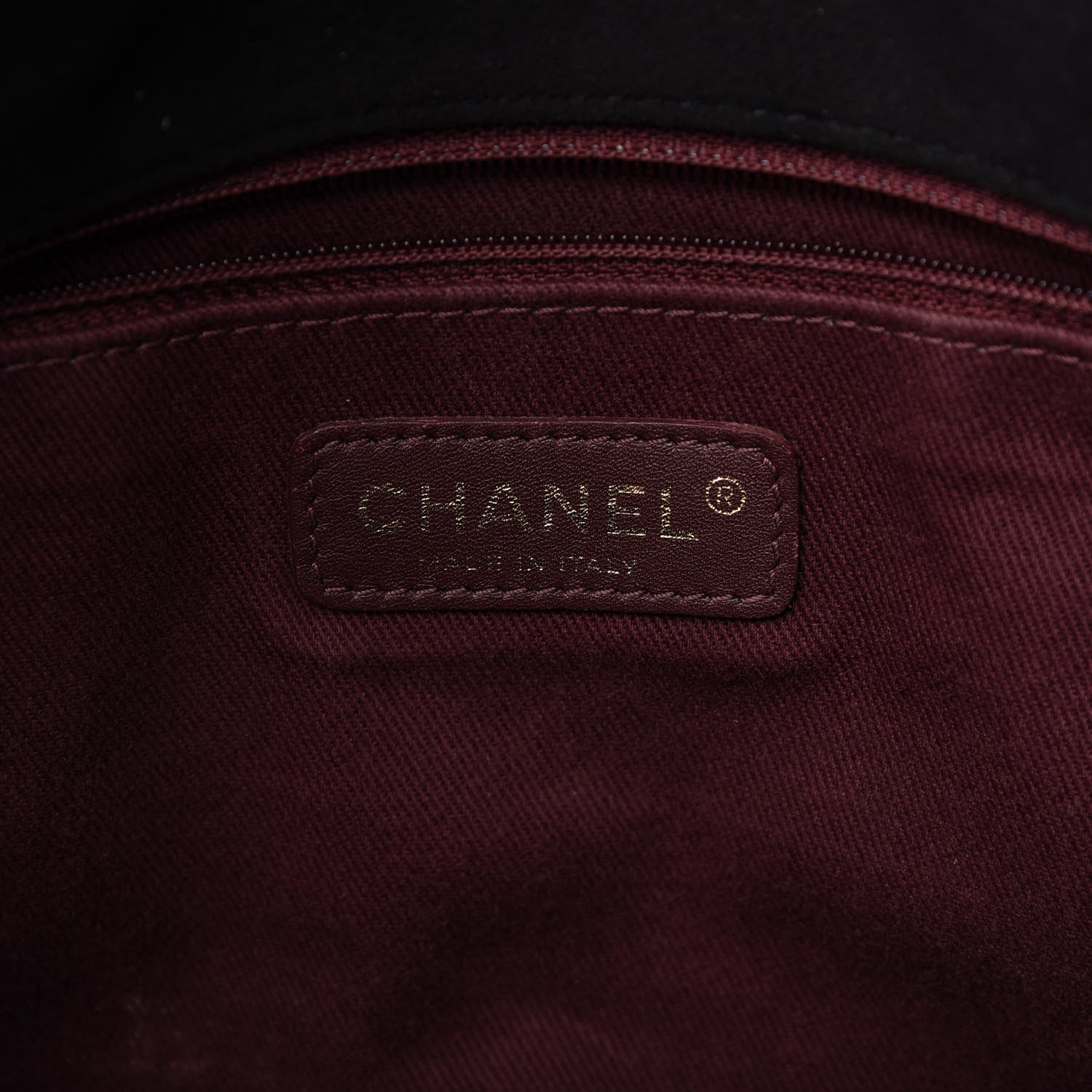 Chanel Suede Lambskin Glazed Calfskin Lady Vintage Chevron Flap Black Brown 8 of 10