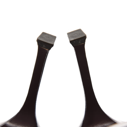 Saint Laurent Vernigolf Tribtoo 80 Platform Pumps 37.5 Cordovan 9 of 10