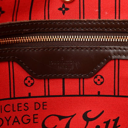 Louis Vuitton Damier Ebene Neverfull MM 6 of 10