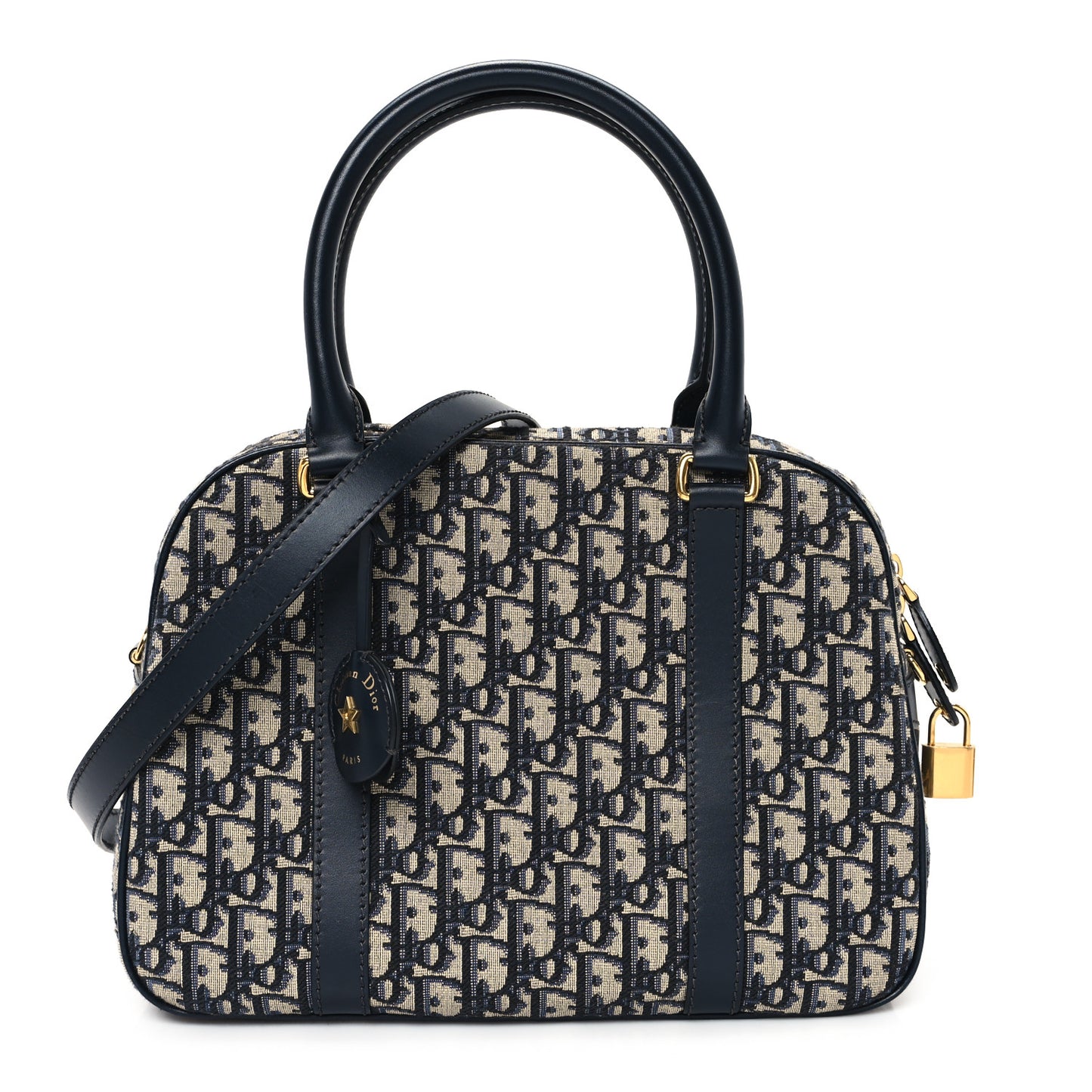 Oblique Large D-Vibe Bowling Bag Navy