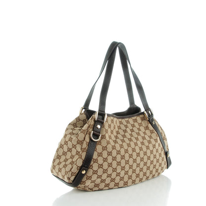Gucci Monogram Medium Abbey Shoulder Bag Dark Brown 3 of 7