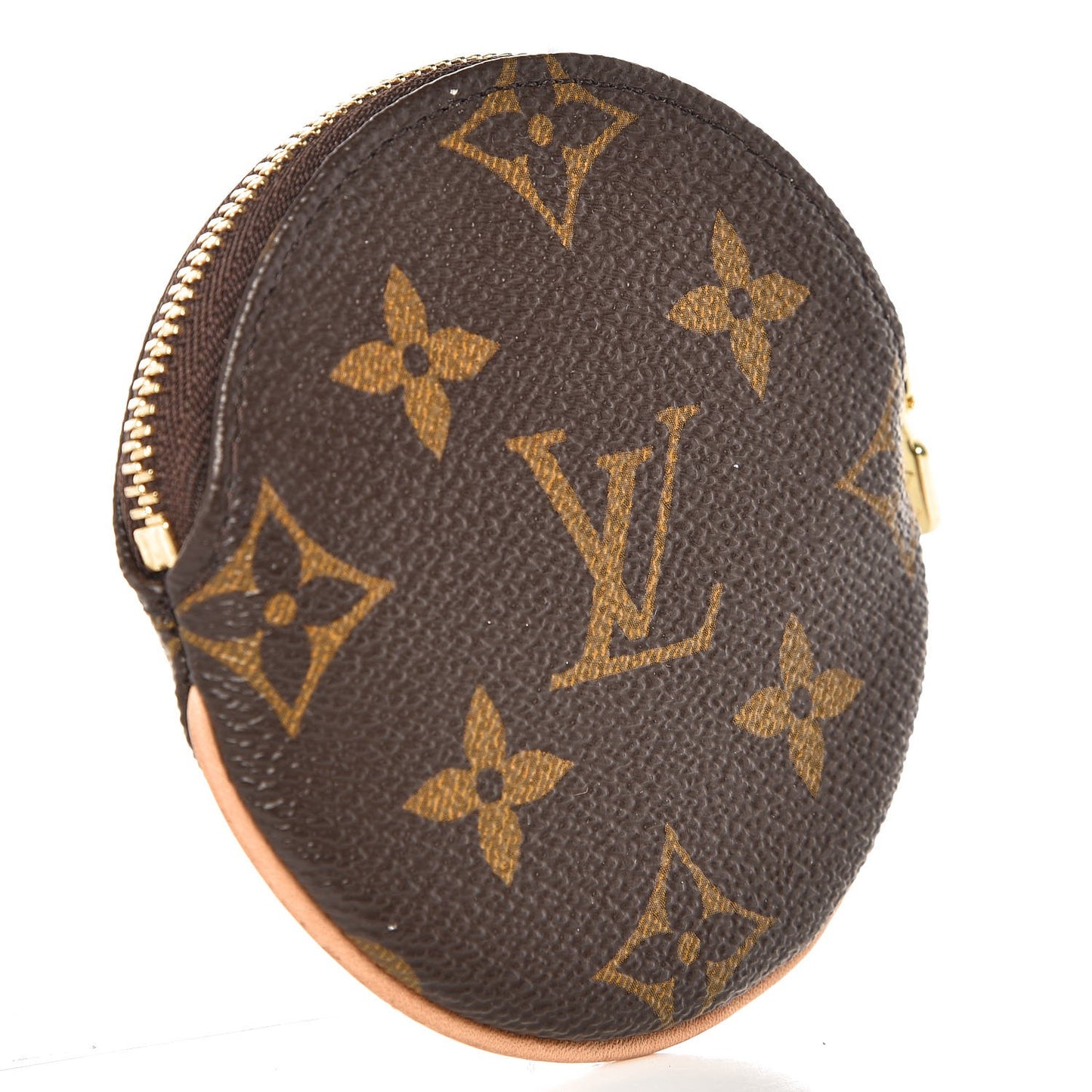 Monogram Round Coin Purse