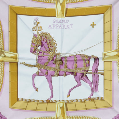 Hermes Silk Grand Apparat Scarf 90 1 of 6