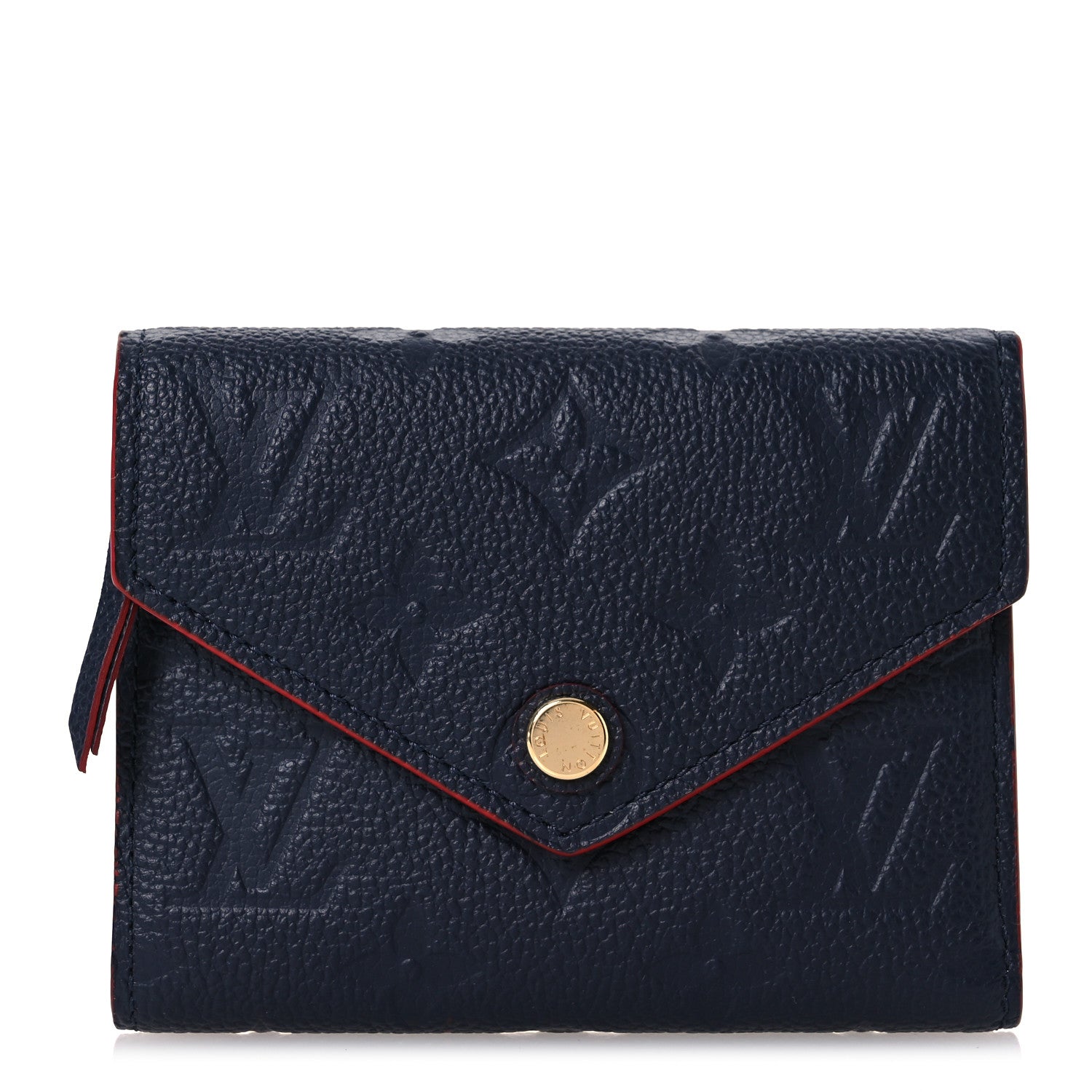 Louis Vuitton Empreinte Victorine Wallet Marine Rouge 1 of 11