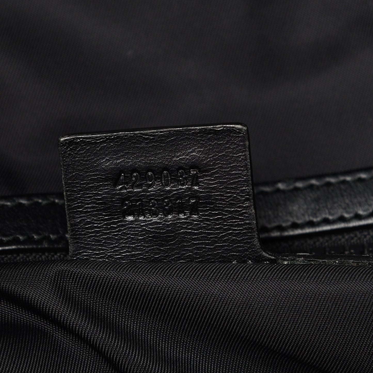Techno Canvas Web Double Buckle Backpack Black