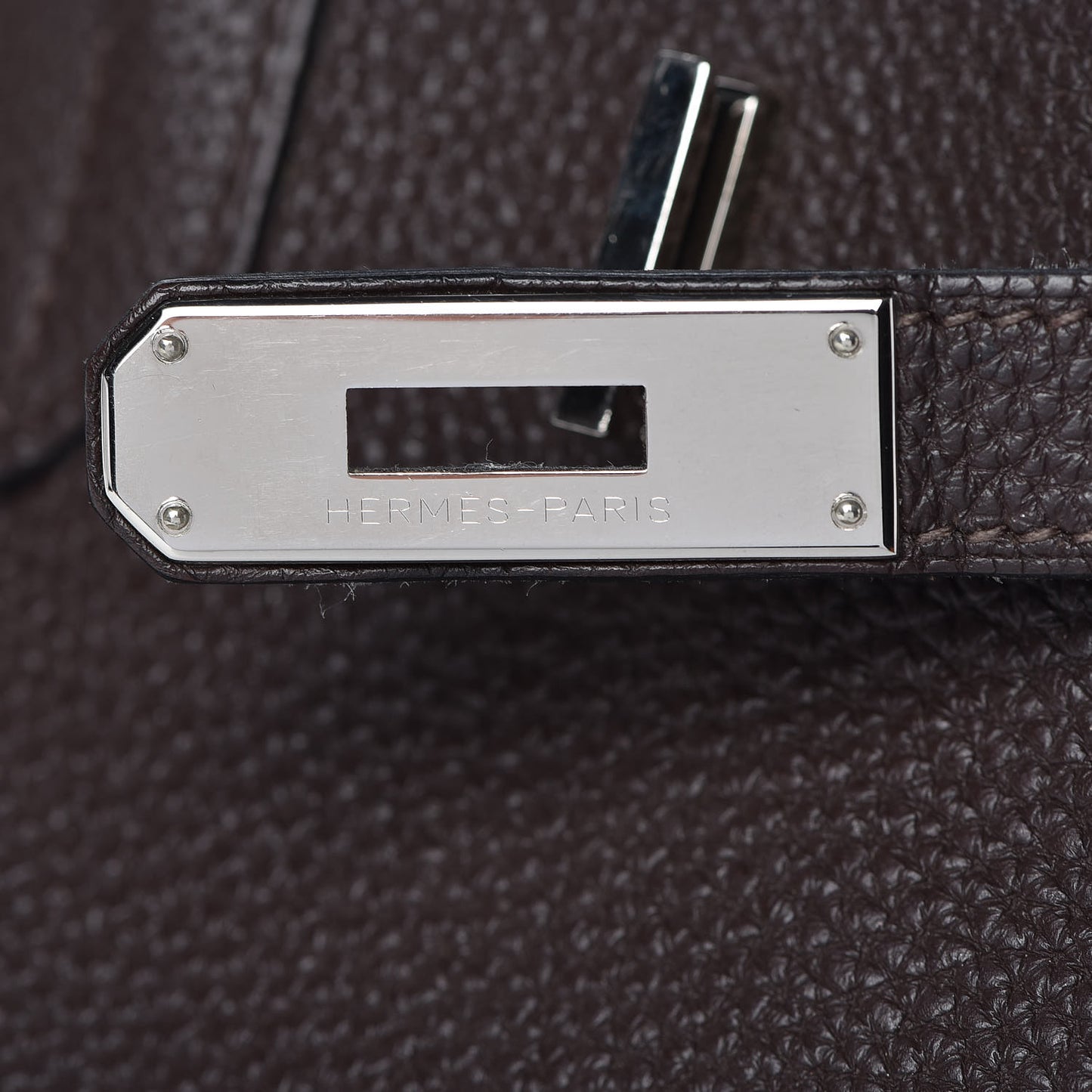 Togo Birkin 35 Chocolate
