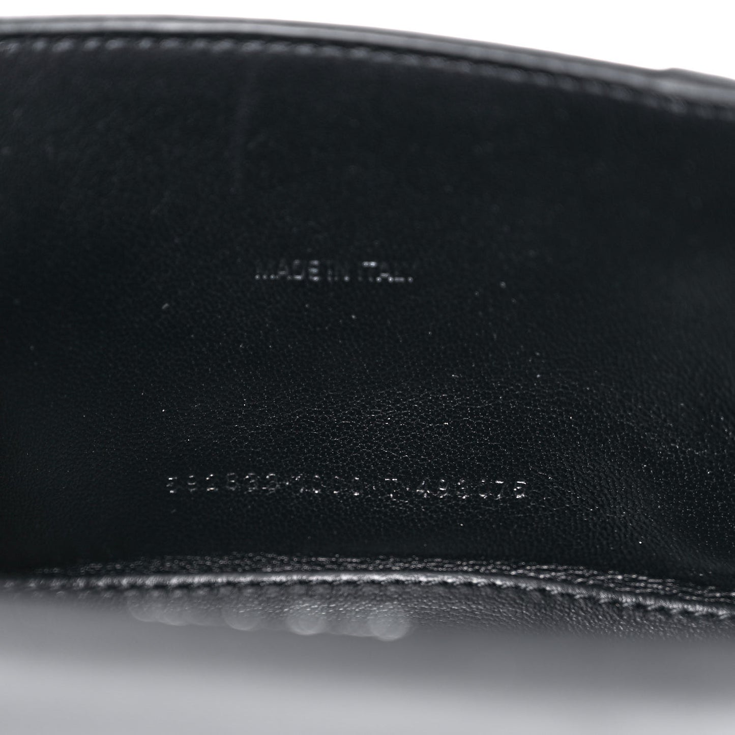Grained Calfskin Hourglass Top Handle Bag XS Black
