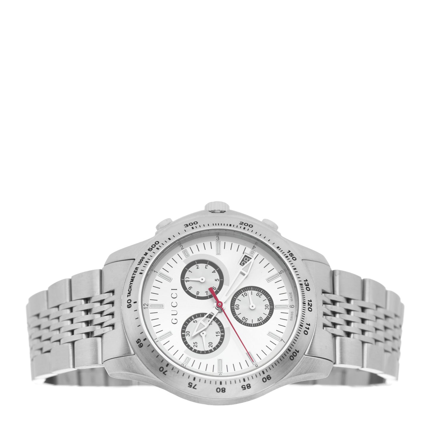 Stainless Steel 46mm G-Timeless Chronograph Quartz Watch