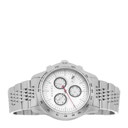 Gucci Stainless Steel 46mm G-Timeless Chronograph Quartz Watch 2 of 5
