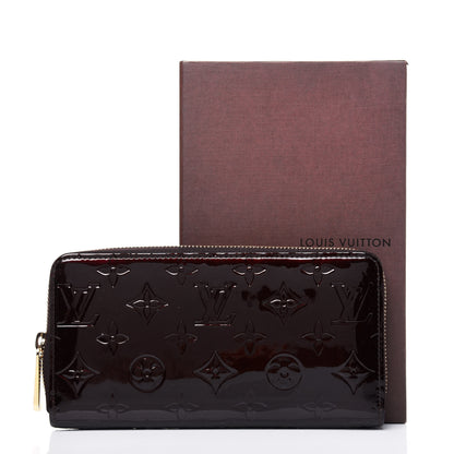 Louis Vuitton Vernis Zippy Wallet Amarante 16 of 16