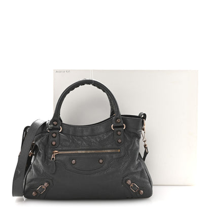 Balenciaga Agneau Giant 12 Rose Gold Hardware Town Gris Tarmac 15 of 15