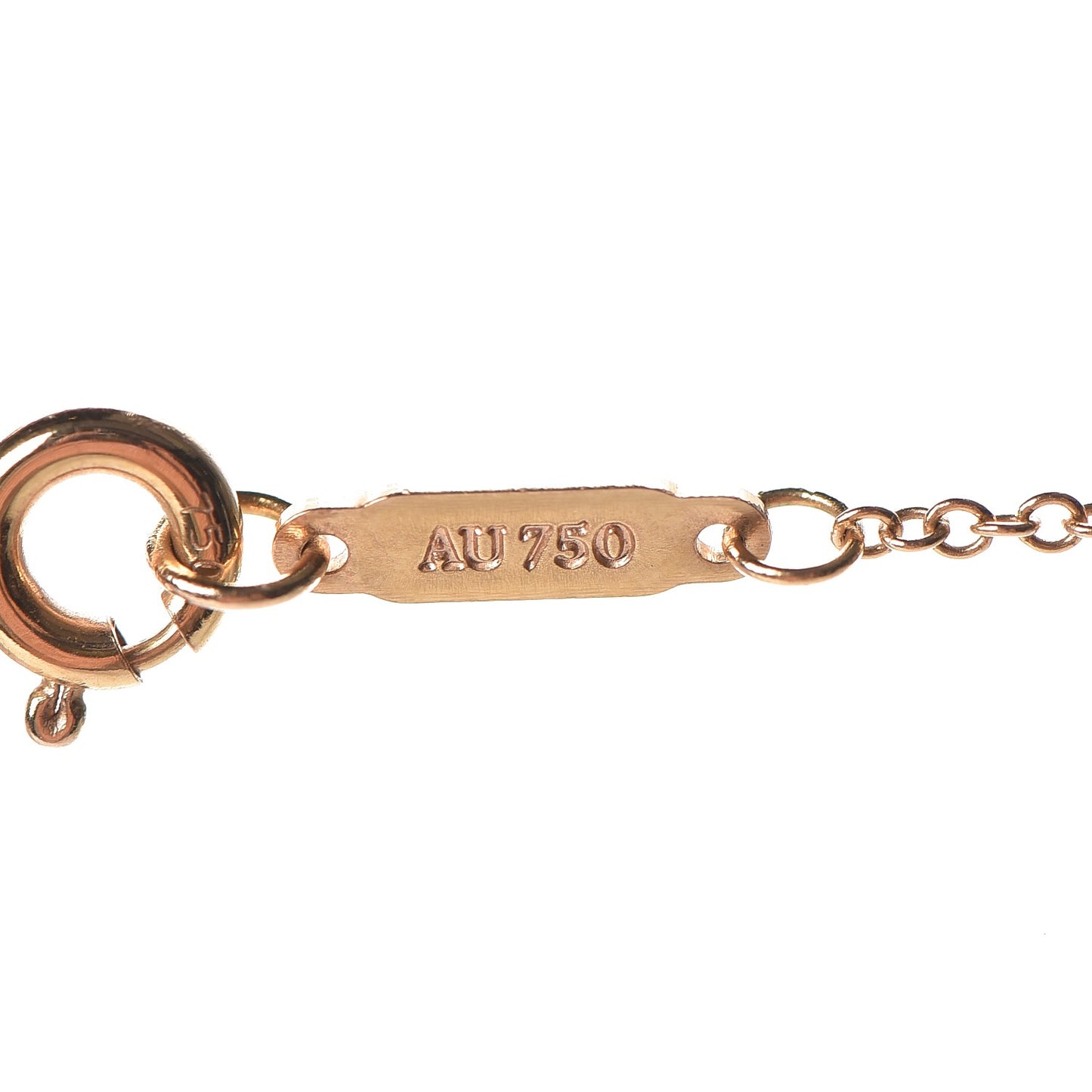 18K Yellow Gold Diamond Crown Key Pendant Necklace