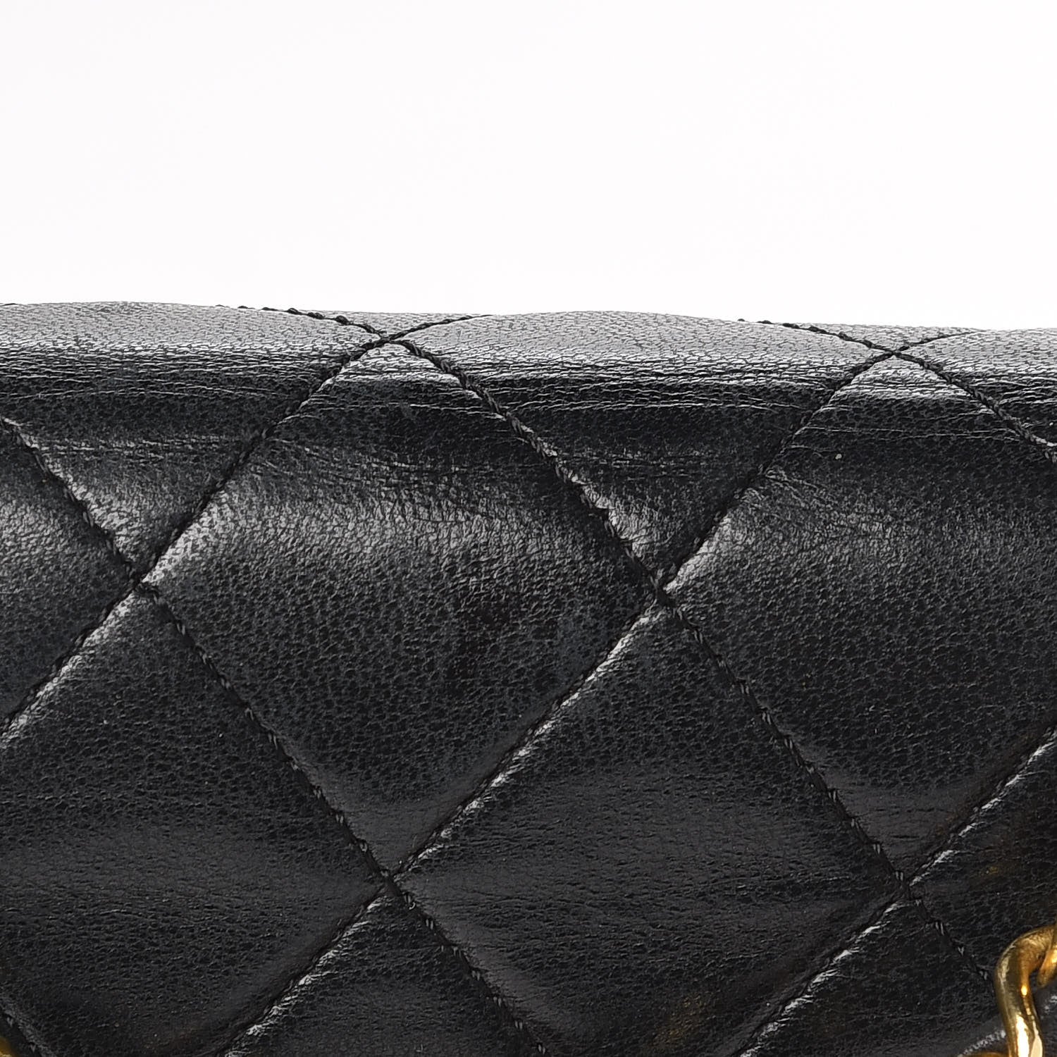 Chanel Lambskin Quilted Mini Flap Black 17 of 17