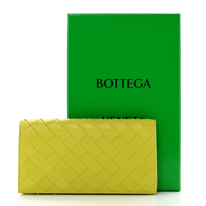Bottega Veneta Nappa Intrecciato Zip Flap Wallet Kiwi 8 of 8