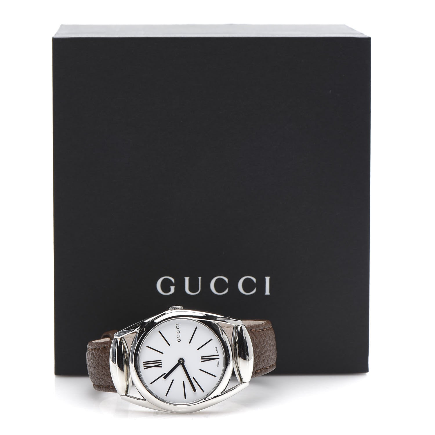 Gucci Stainless Steel Calfskin 34mm Horsebit Quartz Watch 7 of 7