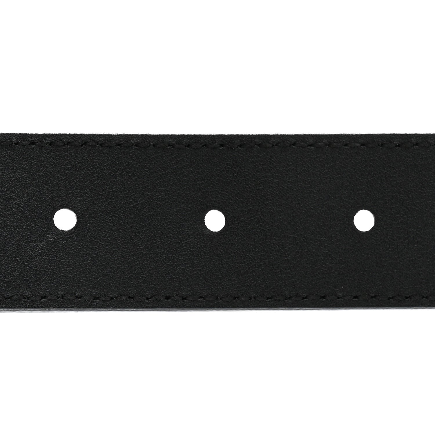 Gucci Calfskin Double G 30mm Belt 80 32 Black 4 of 5