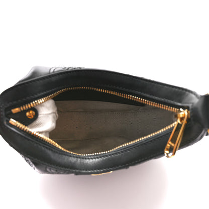 Gucci Calfskin GG Matelasse Mini Hobo Shoulder Bag Black 5 of 10