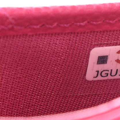 Chanel Caviar Quilted Card Holder Fuchsia 8 of 9