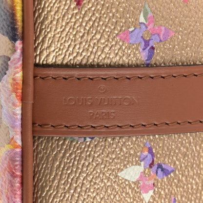 Louis Vuitton Metallic Monogram LV Garden Speedy Bandouliere 25 Gold 10 of 10