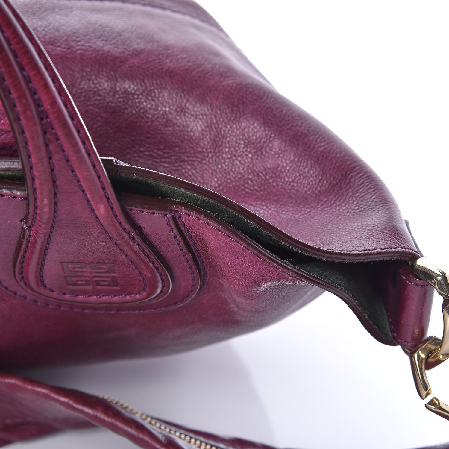 Givenchy Lambskin North South Nightingale Aubergine 12 of 25