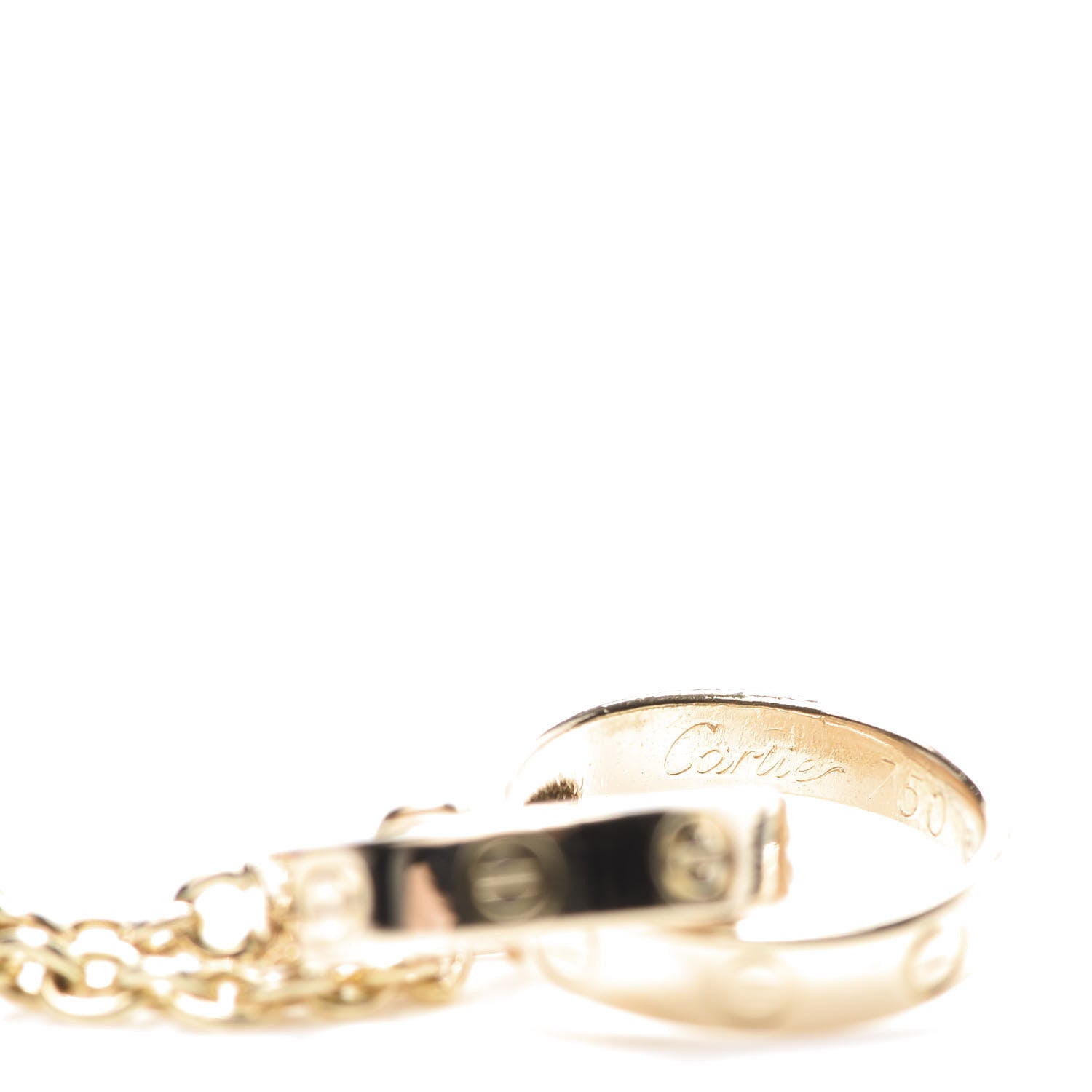Cartier 18K Yellow Gold Interlocking LOVE Bracelet 4 of 7
