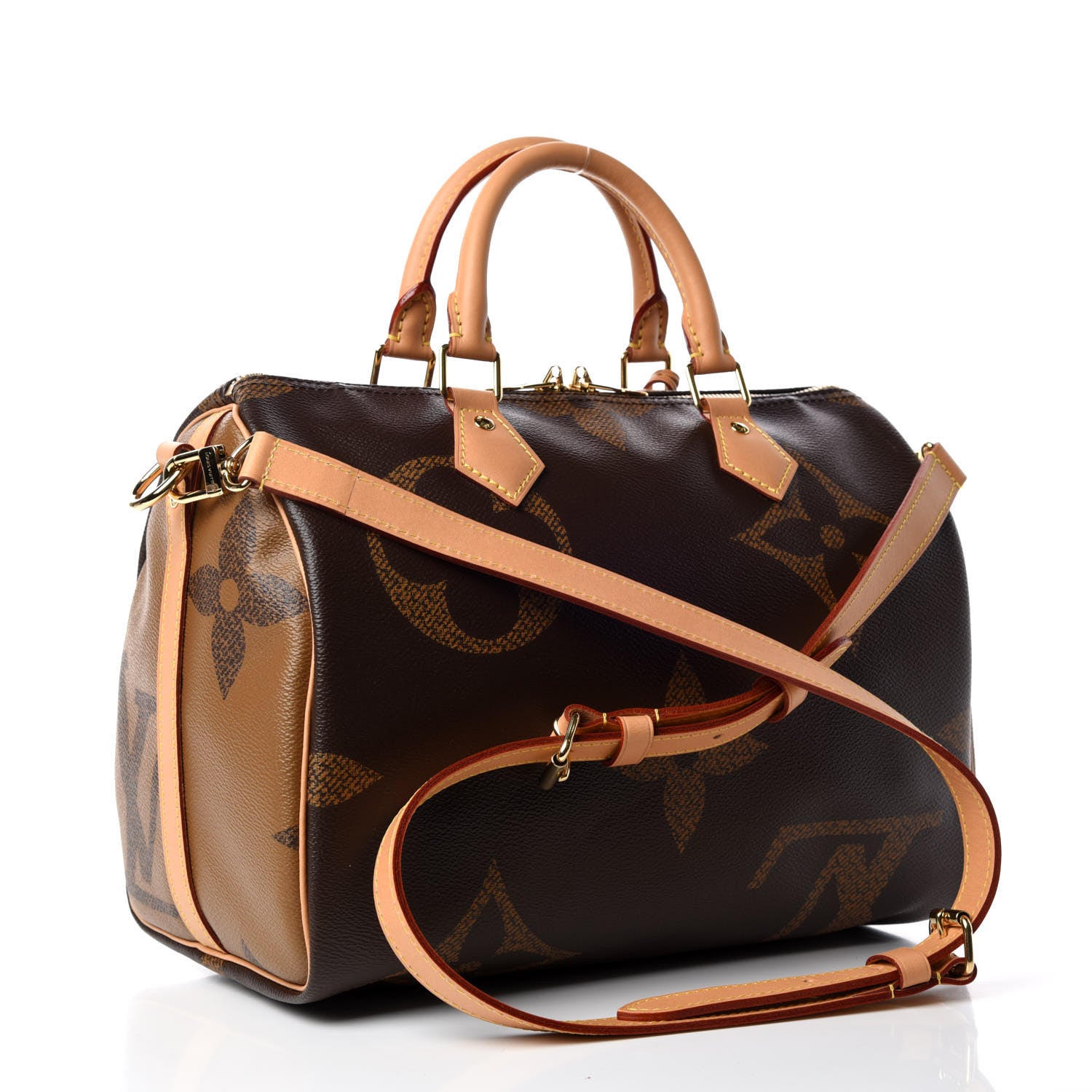 Louis Vuitton Reverse Monogram Giant Speedy Bandouliere 30 3 of 8