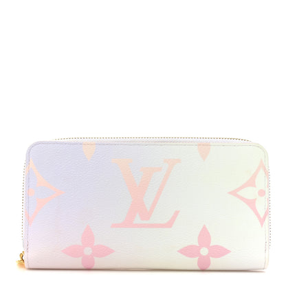 Louis Vuitton Monogram Giant Spring In The City Zippy Wallet Sunrise Pastel 1 of 7
