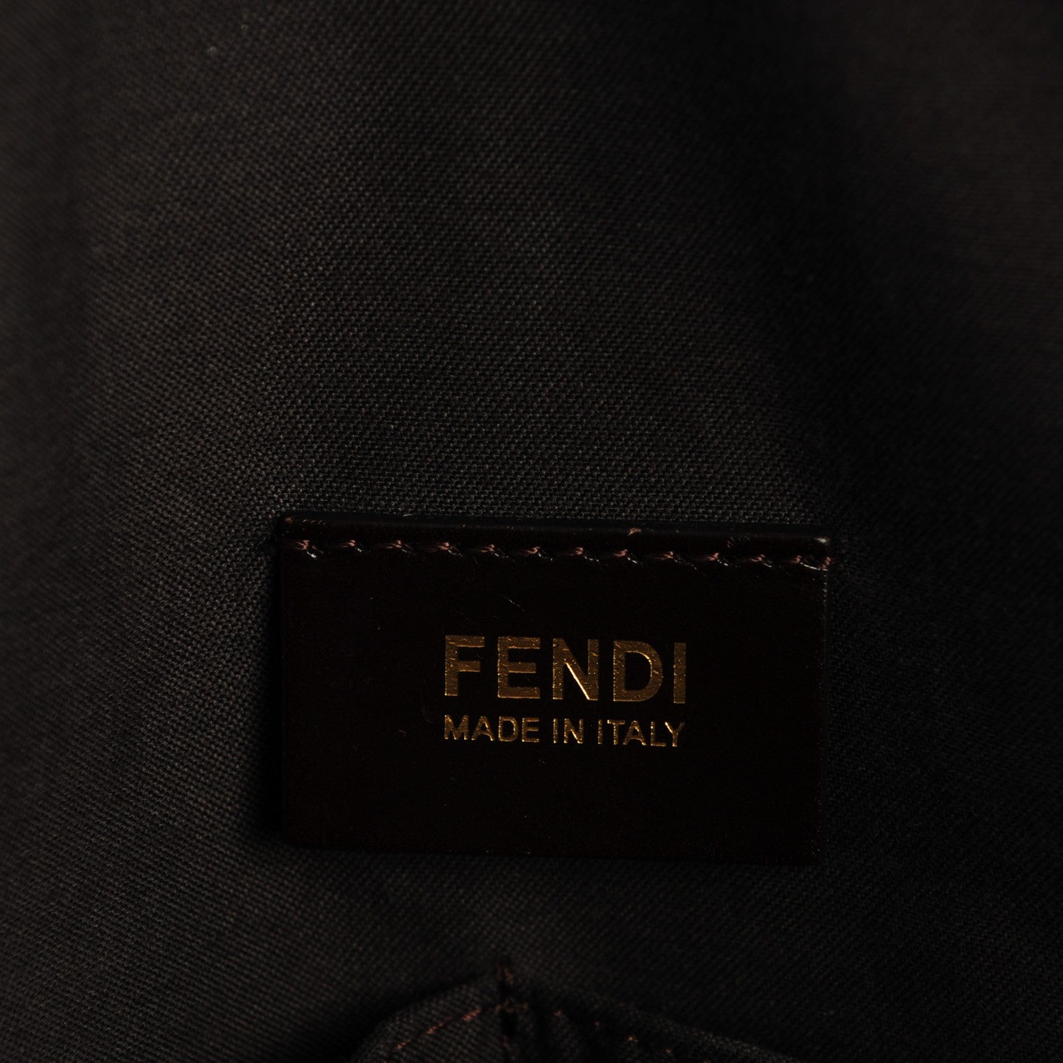 Fendi Zucca Vitello Artic Convertible Tote Tobacco Castagna 6 of 8
