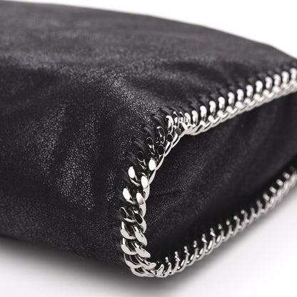 Stella McCartney Shaggy Deer Falabella Fold Over Tote Black 9 of 9