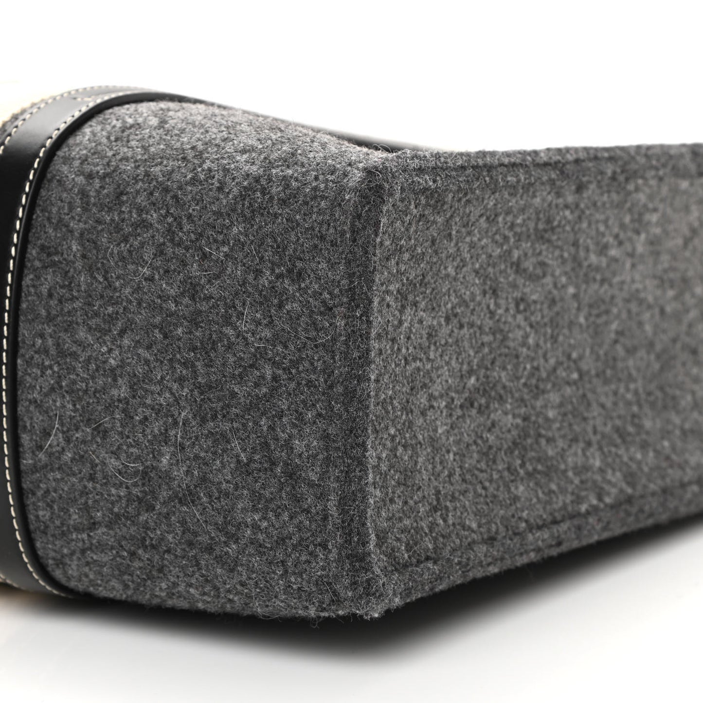 Felt Large Woody Ribbon Tote Cashmere Grey