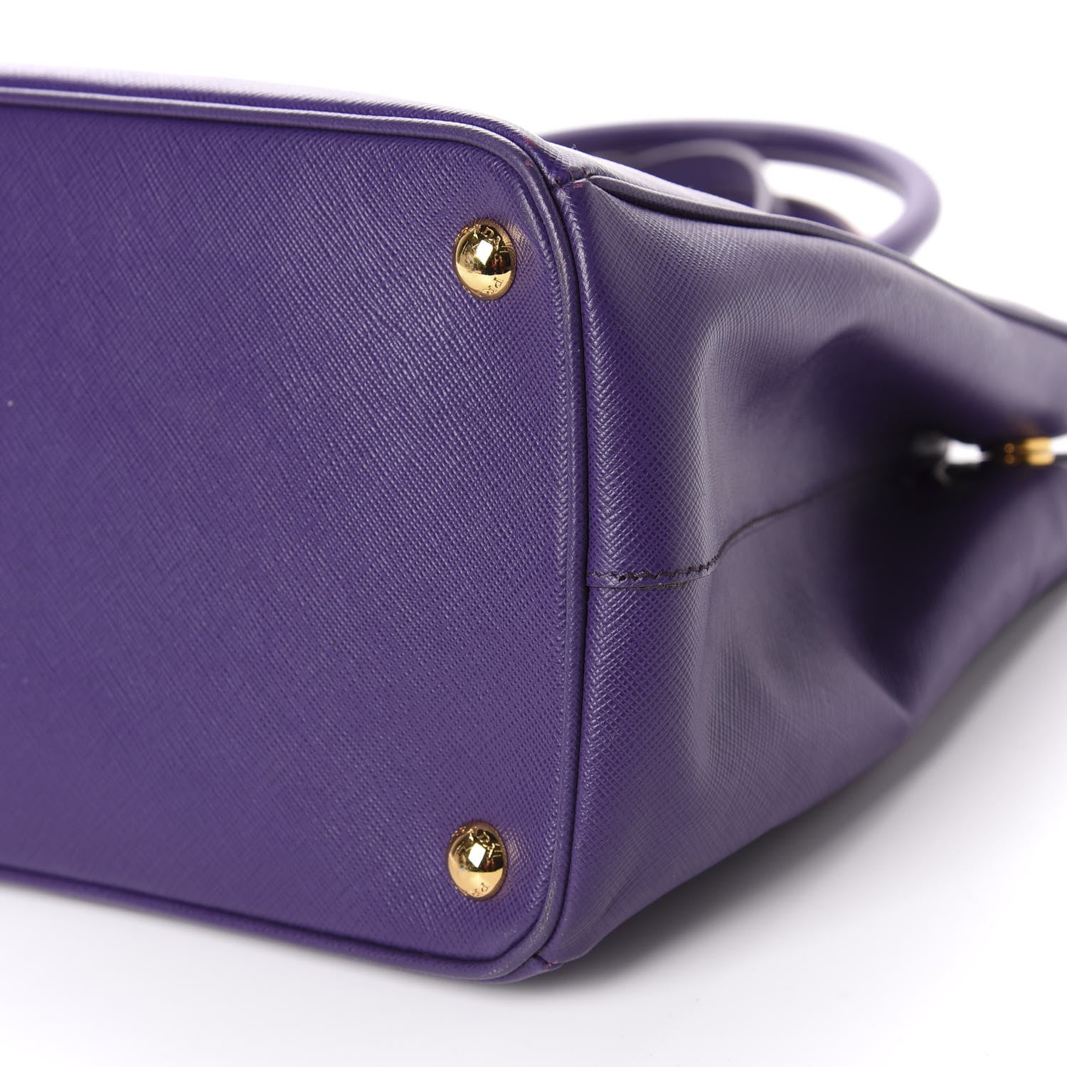 Prada Saffiano Medium Galleria Double Zip Tote Viola 7 of 11